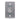 YLI PBK814BLED - Botón de Salida Mecánico, Indicador LED (Azul), Acero Inoxidable, 12 VCC, Función NC/NO