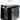 SBE TECH GNLPAR16URP - Gabinete rack pared 16U, 600x600x850 mm, puerta cristal templado, laterales extraíbles