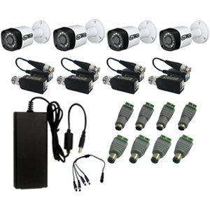 4 Pak Saxxon Bf2810t + Par de Transceptores + Fuente + Conectores