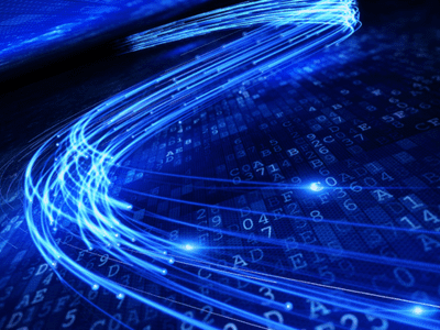 Alta velocidad de transferencia de datos
