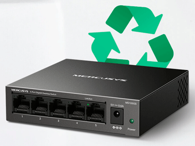 Ethernet de forma ecológica