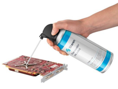 Limpieza de equipos electrónicos