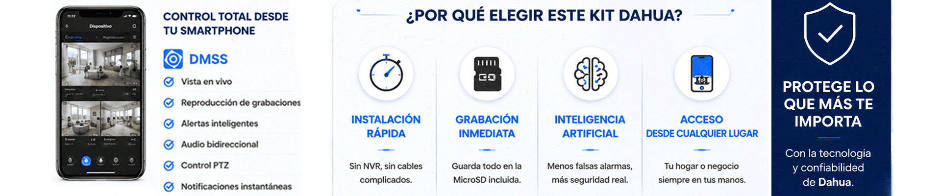 Beneficios principales