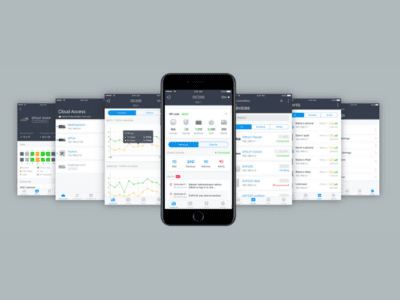 Fácil administración con la aplicación Omada