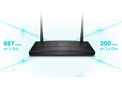 Wi-Fi ultrarrápido de doble banda