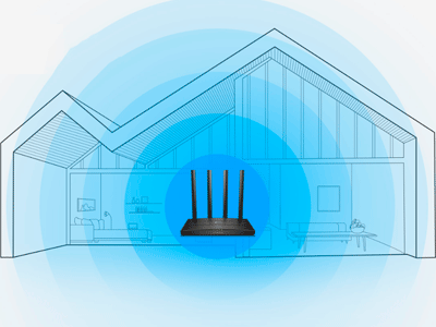 Cobertura Wi-Fi mejorada en toda la casa