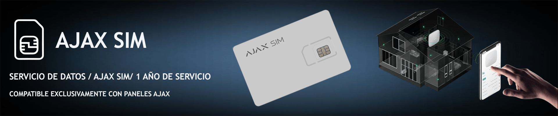 Tarjeta SIM del Ajax