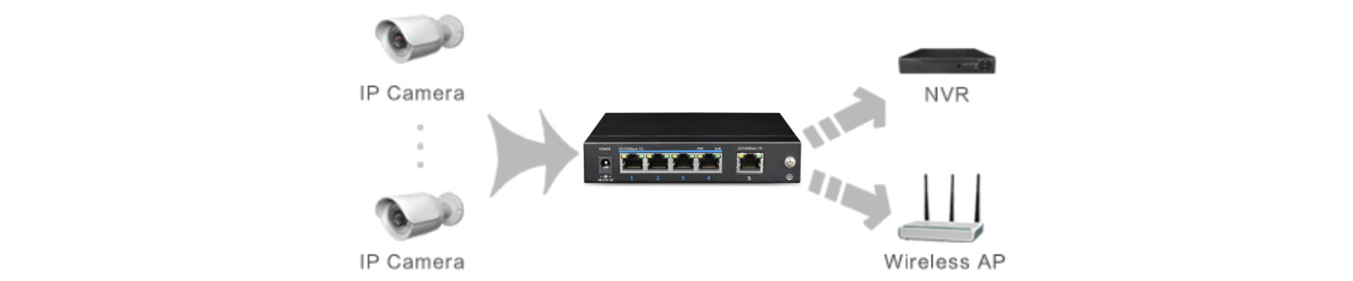 Puertos Fast Ethernet