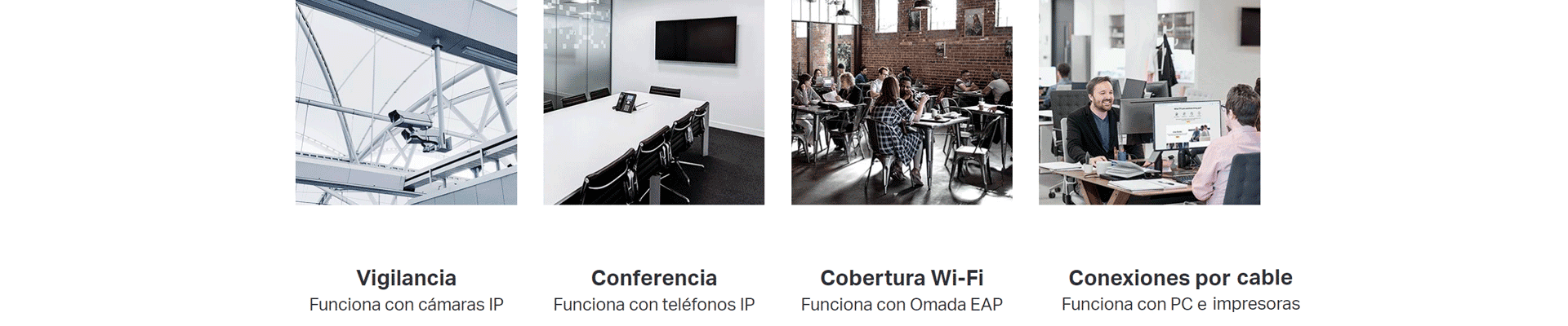 Múltiples escenarios de aplicación