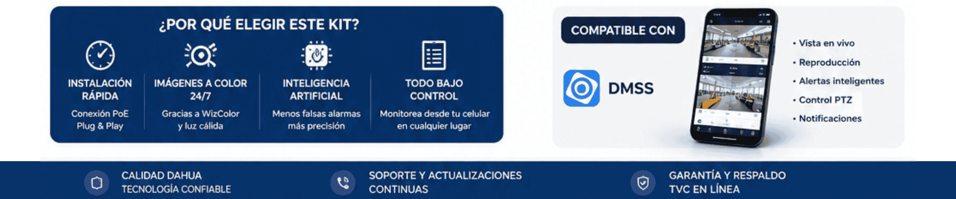 Beneficios principales