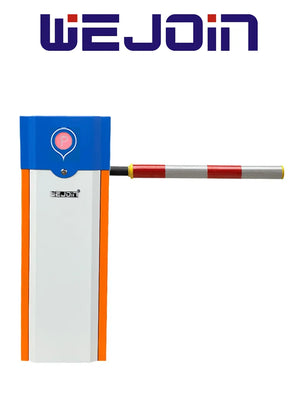 WEJOIN WJCB101VFHL14RCF - Barrera vehicular izquierda 24 VDC, brazo fibra carbono 4 m, apertura 1 s