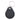 ZKTECO TAG03ID - Bolsa con 100 Llaveros ID con Frecuencia de 125 kHz, con Folio Grabado, Color Negro