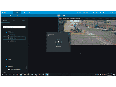 Transmisión a través de VAST 2.