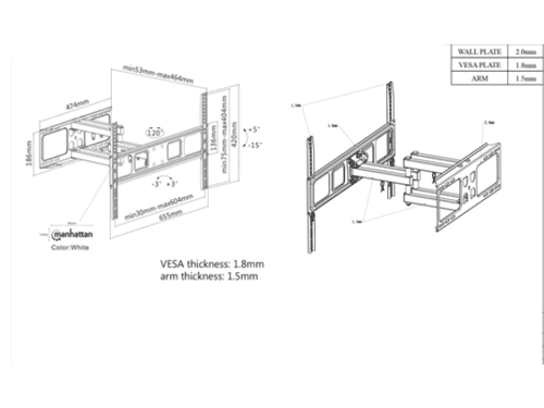 Especificaciones técnicas.