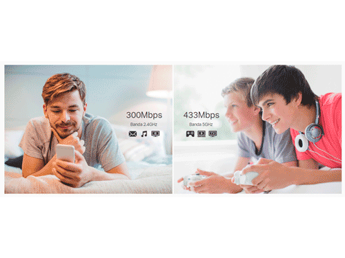 Wi-Fi de Doble Banda de Alta Velocidad para Mejores Conexiones.