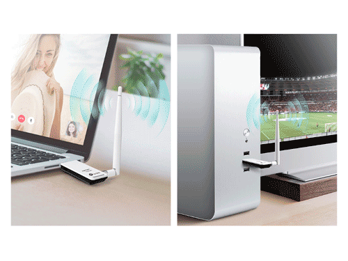 Conexión inalámbrica estable que garantiza su experiencia de navegación.