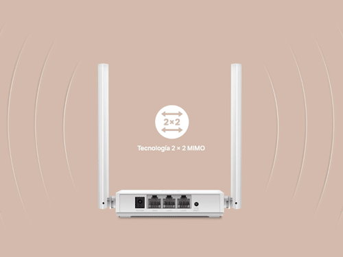 Señal fuerte, gran cobertura.