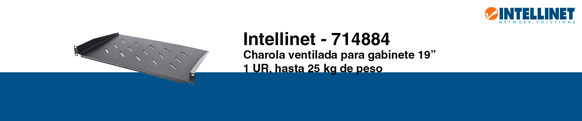 INTELLINET 714884 - Charola Rack 19