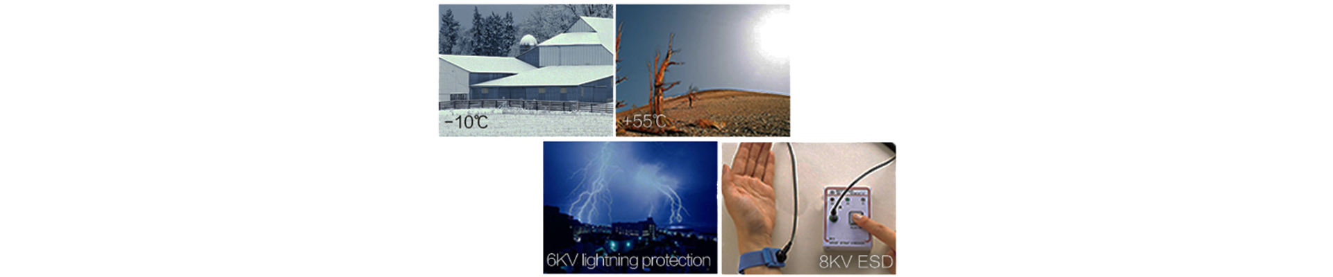 Para uso en ambientes extremos.