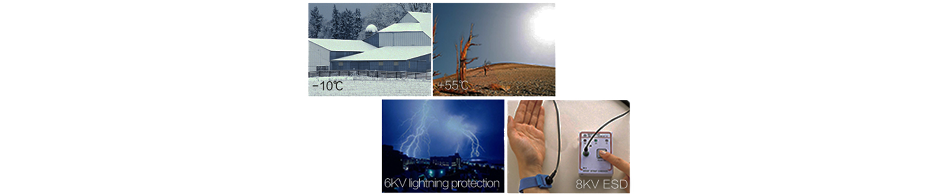 Para uso en ambientes extremos.