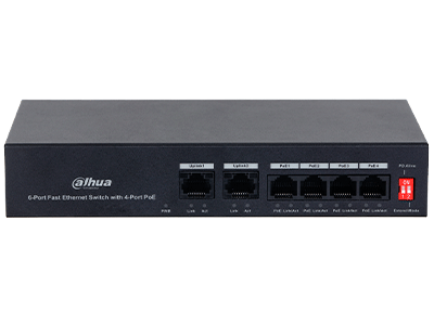 Características Principales DH-PFS3006-4ET-36