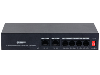 Características Principales DH-PFS3006-4ET-36