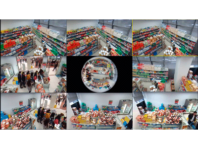 Soporta cámaras Fisheye 