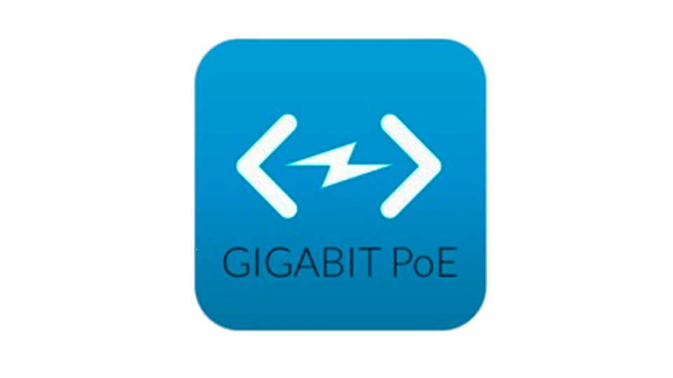 Conveniente soporte PoE+.