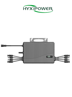 HYXIPOWER HYX-M2500D-SW - Microinversor solar de 2500 W, Wi-Fi, hasta 4 módulos e IP67