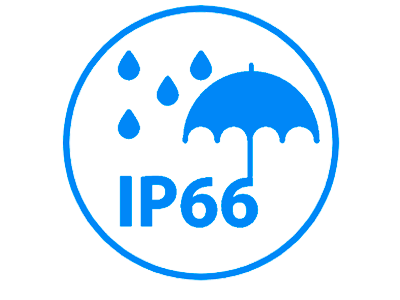 Protección (IP66, TVS 6000 V)