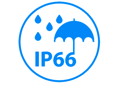 Protección (IP66, TVS 6000 V)