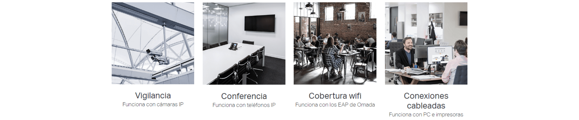 Múltiples escenarios de aplicación