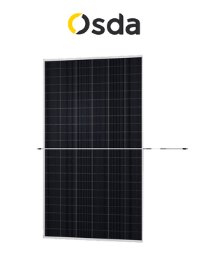 OSDA ODA625-33V-MHDRZ - Panel solar N PRO bifacial N-Type de 625 W, eficiencia 23%, 132 celdas