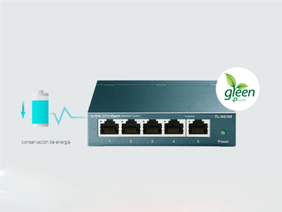 Sea ecológico con su Ethernet