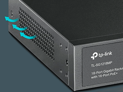 Amplia temperatura de funcionamiento con buena disipación de calor