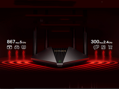 Velocidades Gigabit AC1200