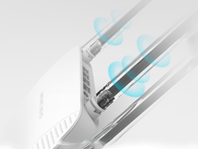 Cuatro antenas de 5dBi