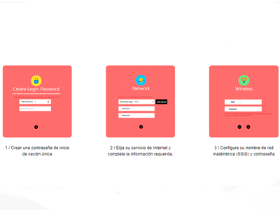 Instalación en tres pasos