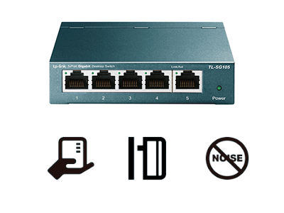 Larga vida útil del producto con carcasa de metal duradera