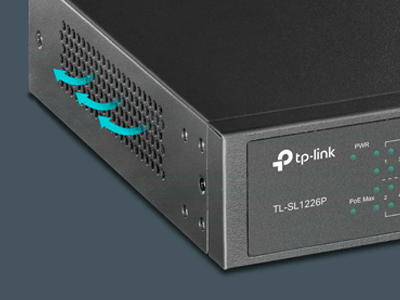 Amplia temperatura de funcionamiento con buena disipación de calor