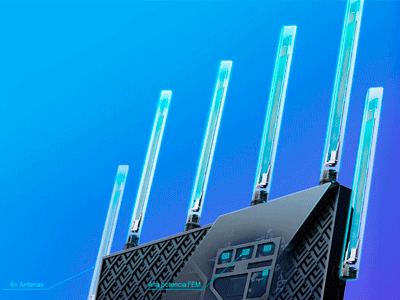 Amplia cobertura de Wi-Fi con tecnología avanzada