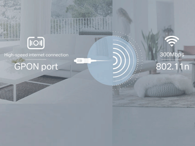  Servicio GPON de alta velocidad