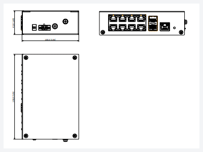 Especificaciones Switch PoE Dahua PFS3110-8ET-96: