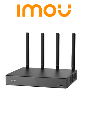 IMOU NVR-N110W-8A0E - NVR WiFi 10 canales WiFi 6, audio integrado, hasta 16 TB, rendimiento 90 Mbps