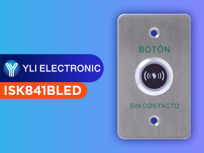 ISK841BLED - Botón de Salida sin Contacto