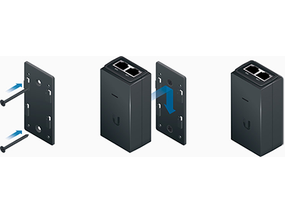 Conveniente para montaje en pared.