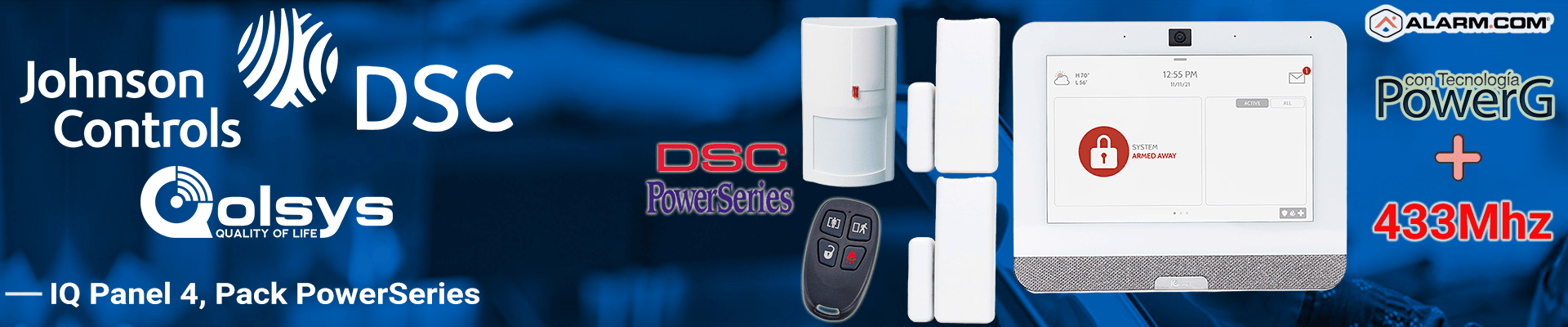 IQ Panel 4 - Pack DSC PowerSeries