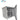 SBE TECH SBE-FRT9UR - Gabinete Exterior 19" 9UR / Alto 599 mm / Ancho 606 mm / Profundidad 552 mm / Acero Galvanizado / Pintura Electroestática / Color Gris / INCLUYE 1 HERRAJE PARA FIJACION A PARED, TORRE  O POSTE