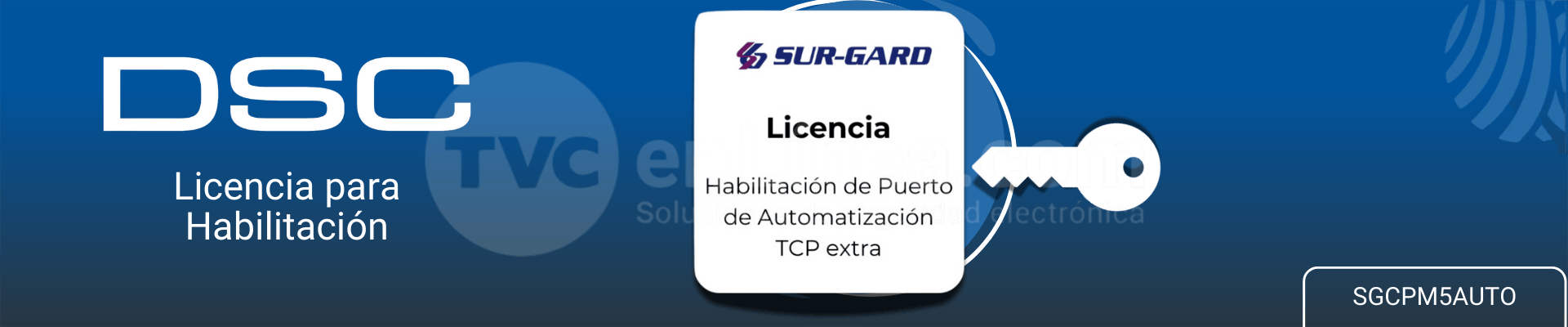 Licencia para habilitar el puerto de automatización TCP extra.  Nota: Máximo 3 por CPM (system5)