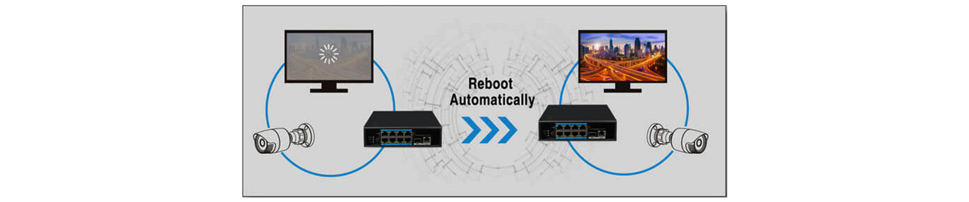 Función PoE Watchdog.